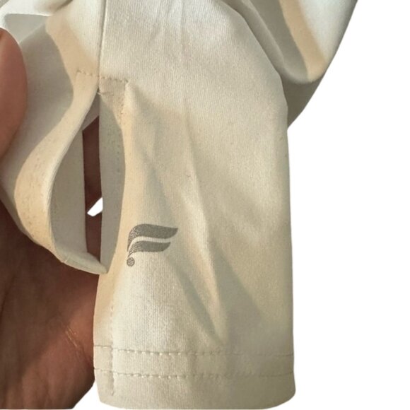 Fabletics white adjustable long sleeves top size L - Picture 7 of 12